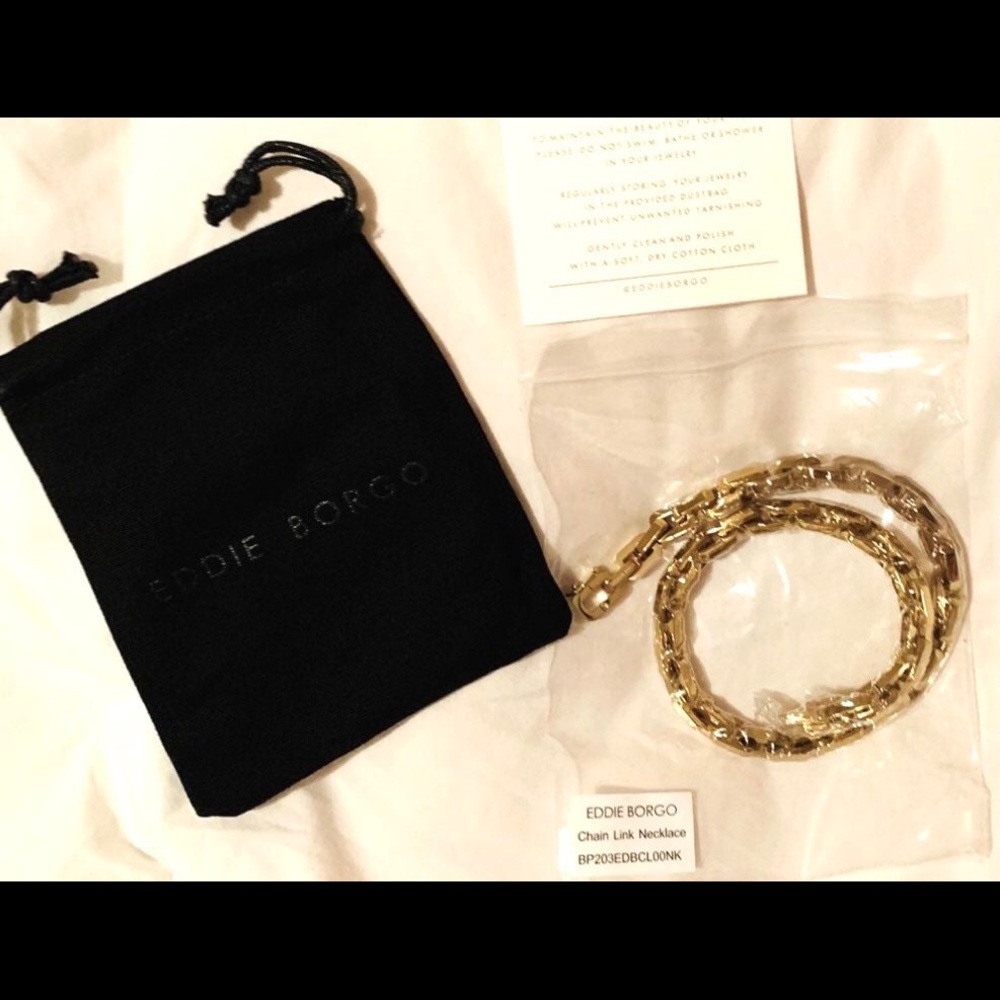 Eddie Borgo Supra Link Collar Necklace